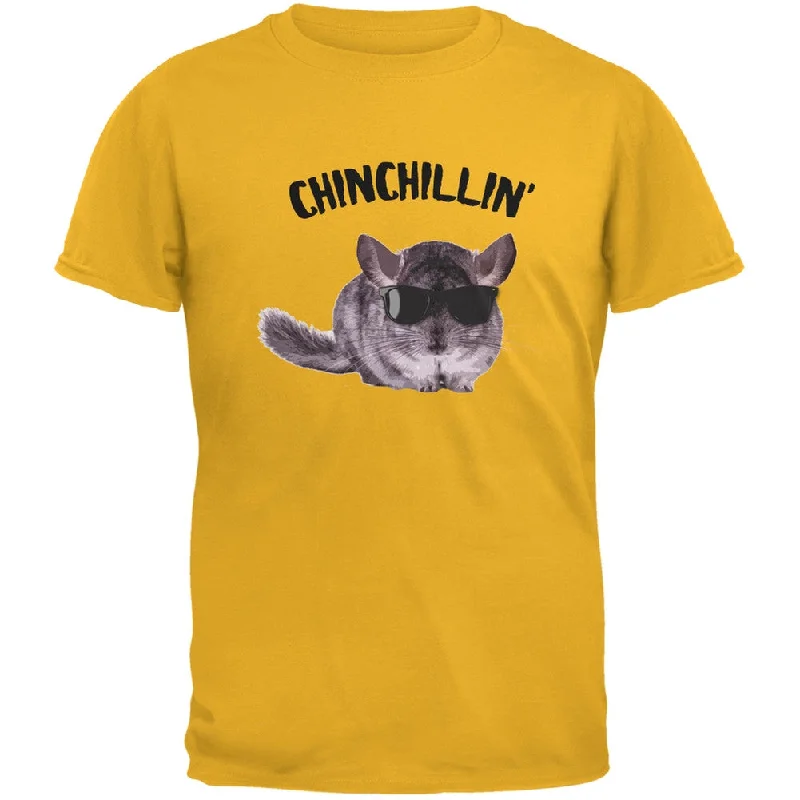 Chinchillin Chinchilla Gold Adult T-ShirtThermal T-Shirts