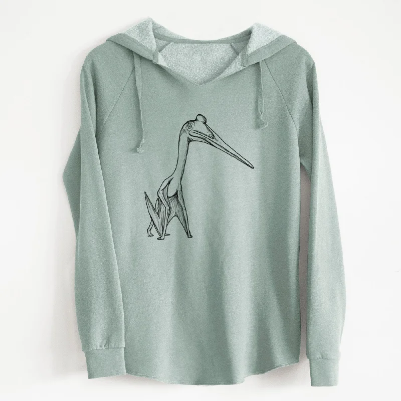 Zip-Up HoodiesQuetzalcoatlus Northropi - Cali Wave Hooded Sweatshirt