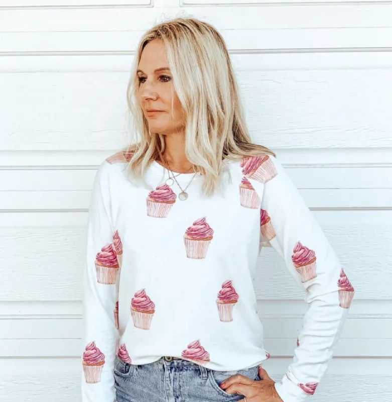 Graphic HoodiesWomen's Cupcake Sweatshirt