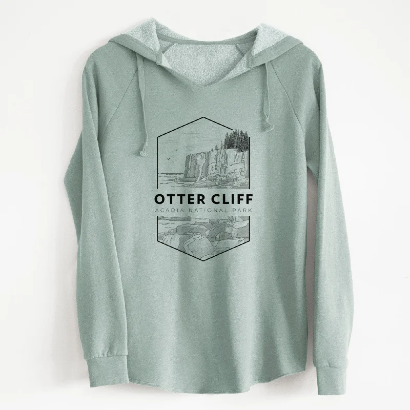 Glitter SweatshirtsOtter Cliff - Acadia National Park - Cali Wave Hooded Sweatshirt