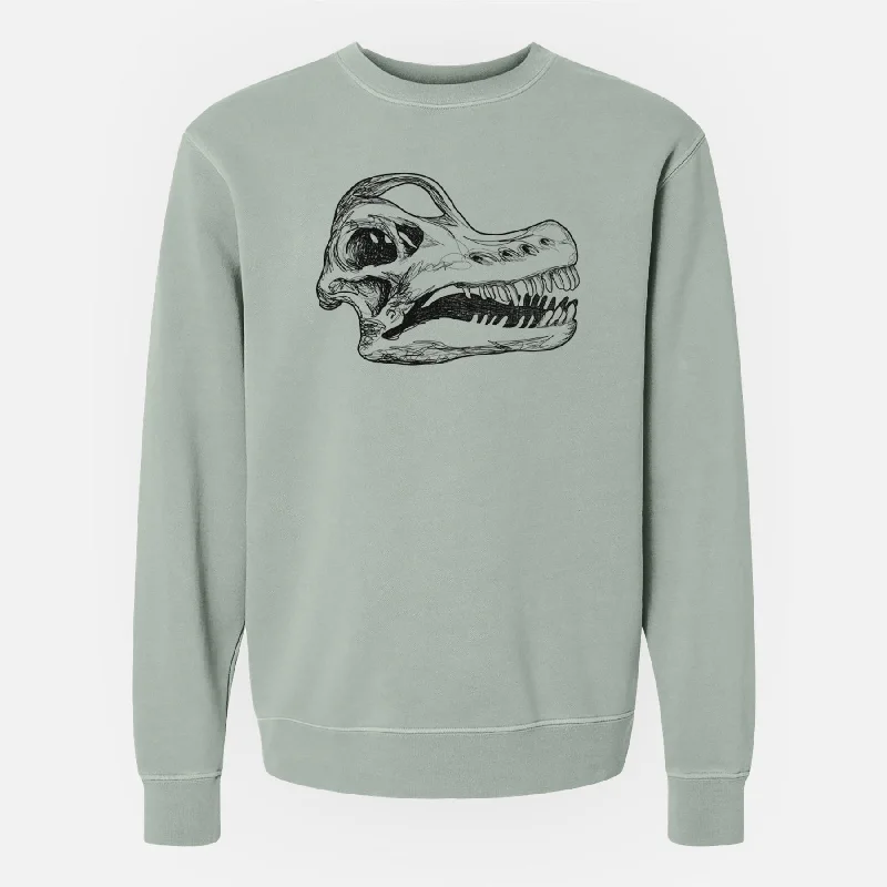 Compression SweatshirtsBrachiosaurus Skull - Unisex Pigment Dyed Crew Sweatshirt