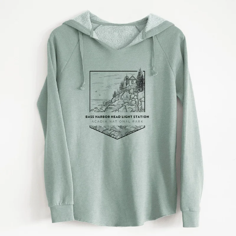 Sheer HoodiesBass Harbor Head Light Station - Acadia National Park - Cali Wave Hooded Sweatshirt