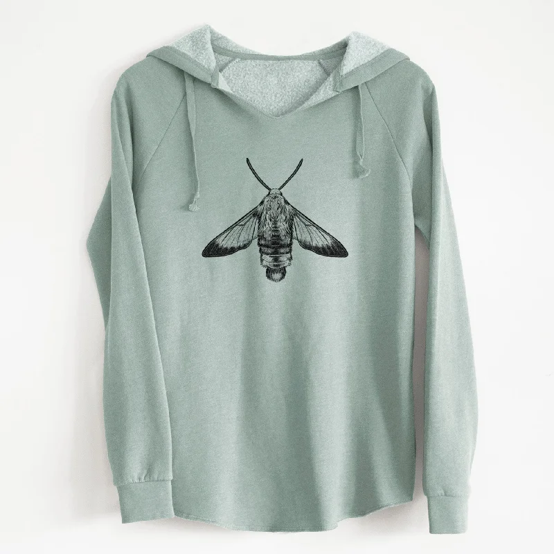 Lounge HoodiesSnowberry Clearwing Moth - Hemaris diffinis - Cali Wave Hooded Sweatshirt