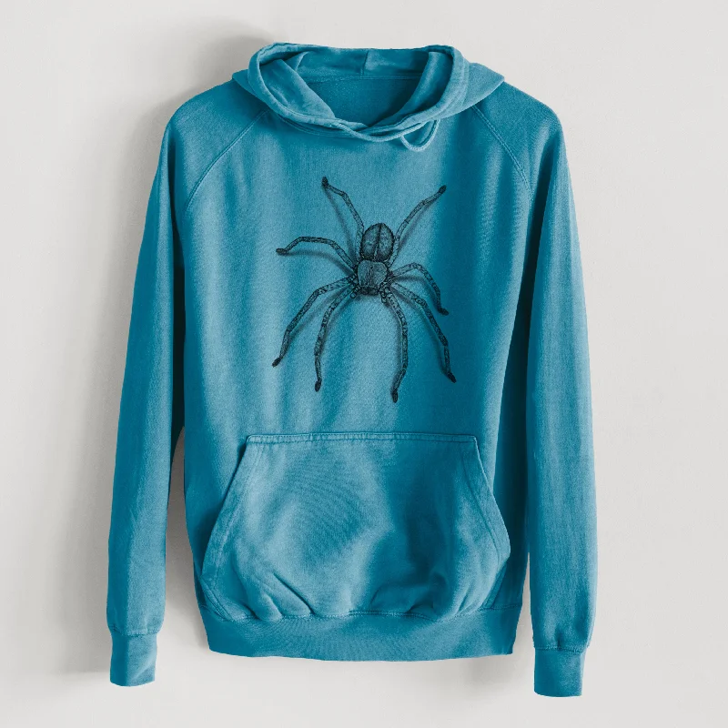 Wool Blend SweatshirtsHuntsman Spider - Olios giganteus  - Mid-Weight Unisex Vintage 100% Cotton Hoodie