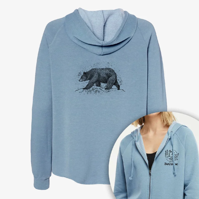 Outdoor SweatshirtsBlack Bear - Women's Cali Wave Zip-Up Sweatshirt