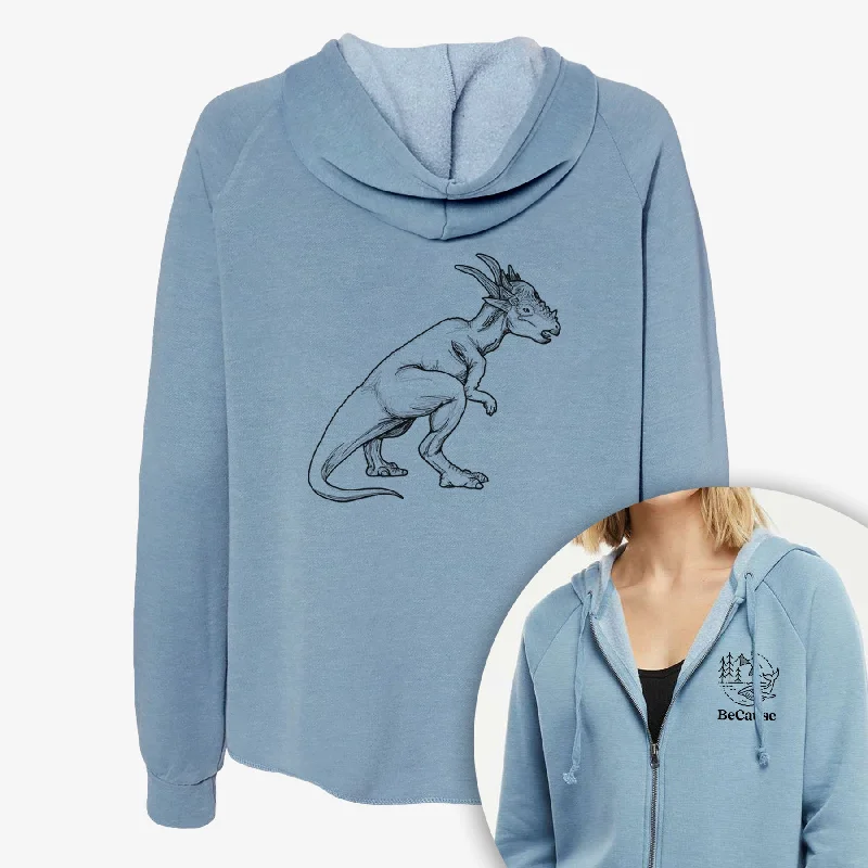 Cultural SweatshirtsStygimoloch - Women's Cali Wave Zip-Up Sweatshirt