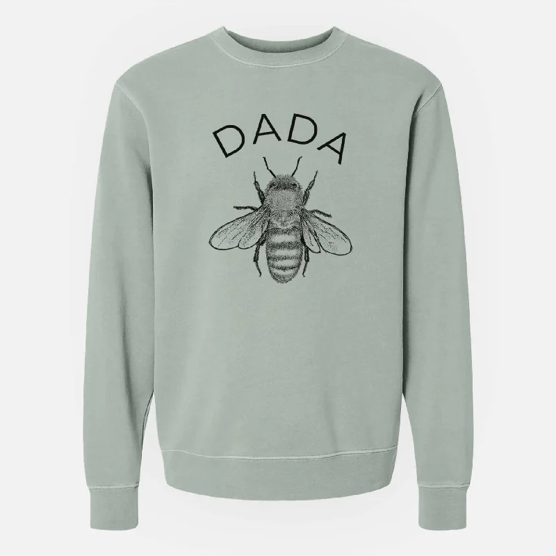 Fringed HoodiesDada Bee - Unisex Pigment Dyed Crew Sweatshirt