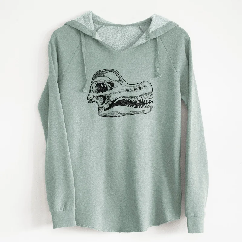 Travel SweatshirtsBrachiosaurus Skull - Cali Wave Hooded Sweatshirt