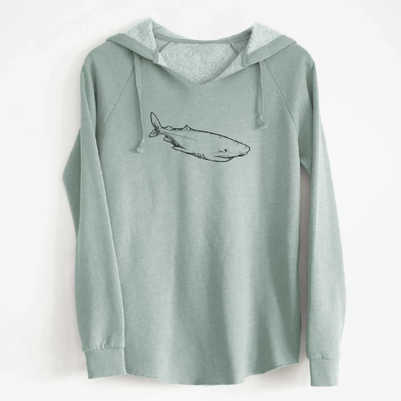 Retro HoodiesGreenland Shark - Cali Wave Hooded Sweatshirt