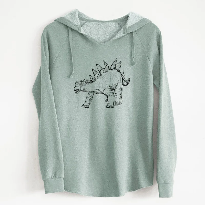 Embellished SweatshirtsStegosaurus Stenops - Cali Wave Hooded Sweatshirt