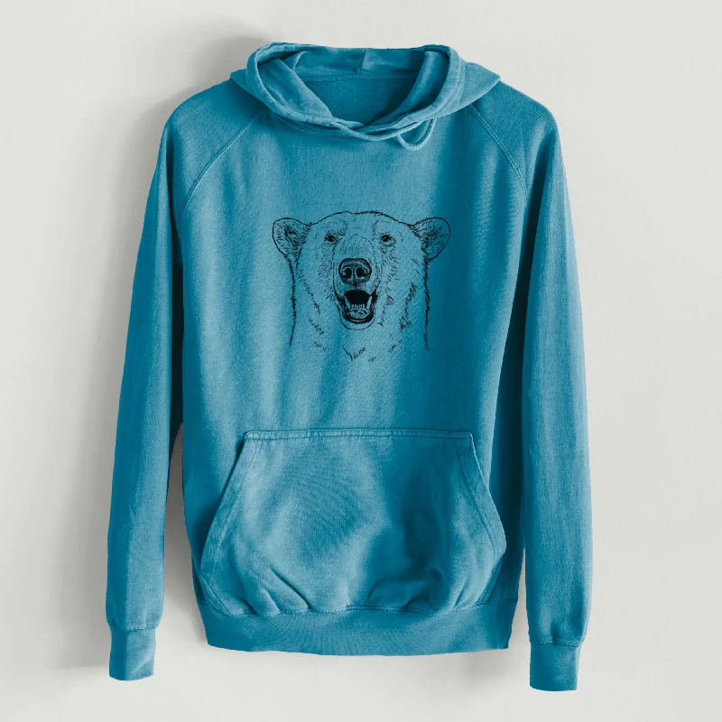 Urban HoodiesUrsus Maritimus - Polar Bear  - Mid-Weight Unisex Vintage 100% Cotton Hoodie