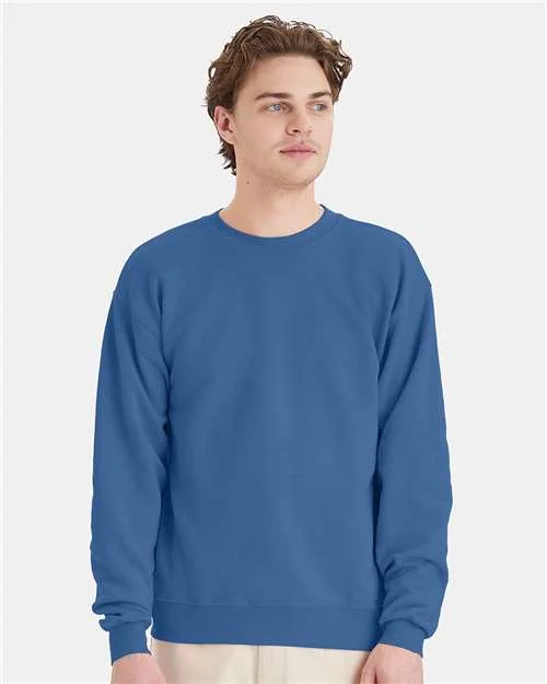 CrewnecktechHanes Ecosmart® Crewneck Sweatshirt - Denim Blue - Hanes P160