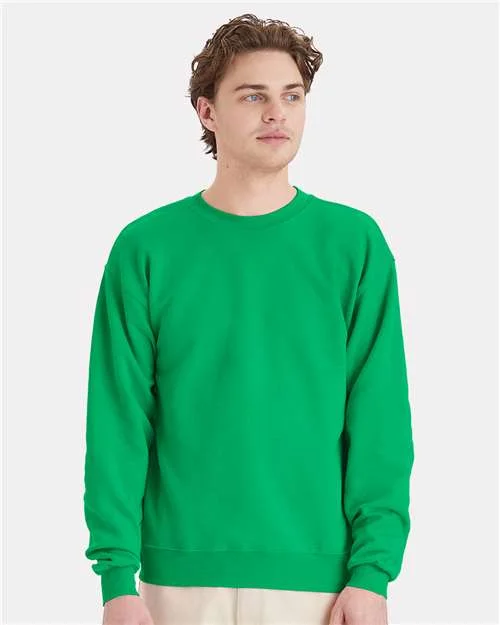 CrewnecknostalgiaHanes Ecosmart® Crewneck Sweatshirt - Kelly Green - Hanes P160