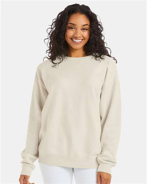 CrewneckAIComfortWash by Hanes Garment-Dyed Crewneck Sweatshirt - Parchment - ComfortWash by Hanes GDH400