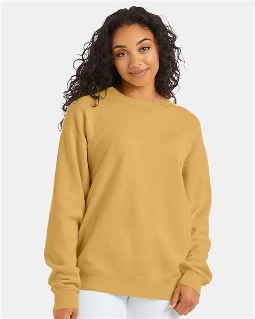 CrewneckdesignComfortWash by Hanes Garment-Dyed Crewneck Sweatshirt - Artisan Gold - ComfortWash by Hanes GDH400