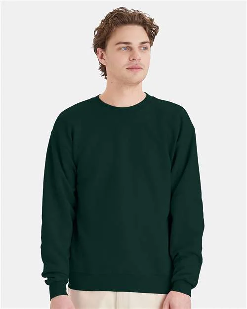 CrewneckclassicHanes Ecosmart® Crewneck Sweatshirt - Deep Forest - Hanes P160