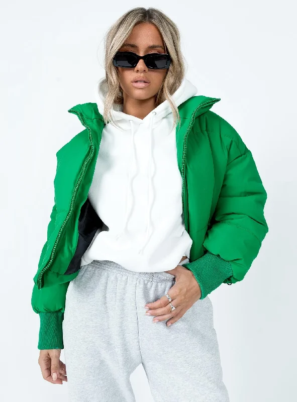 Abe Puffer Jacket Apple GreenVelvet Jackets