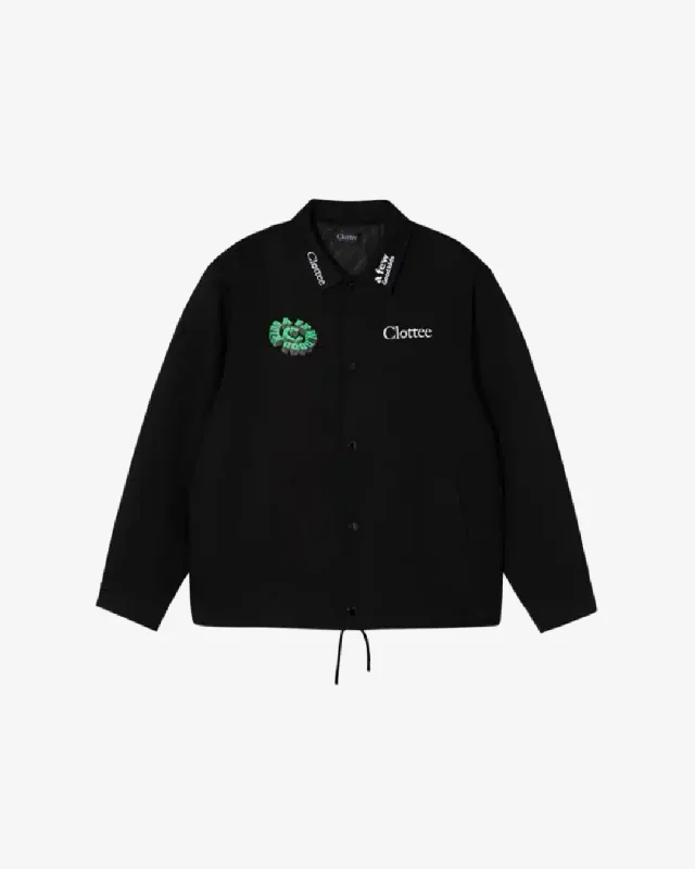 Clottee X A Few Good Kids Black JacketHooded Jackets