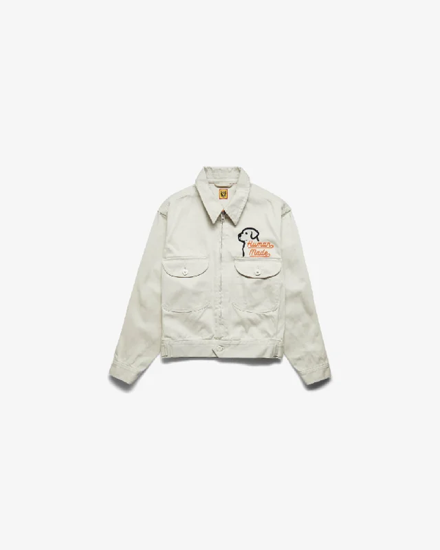 Human Made Work Jacket "Cream"Pea Coats