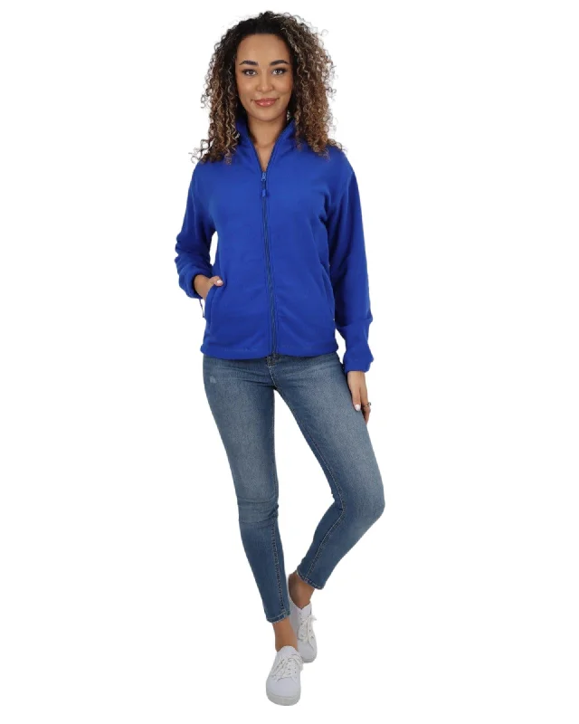 Ladies Casual Fleece JacketPolyester Jackets