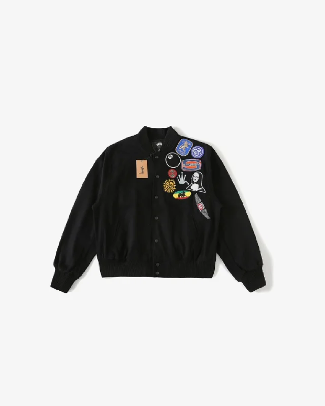 Stussy Embroidered Souvenir JacketPuffer Jackets