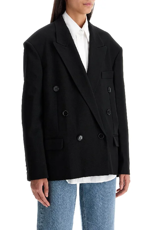 Isabel Marant 'klero' Wool GabardineMilitary Jackets