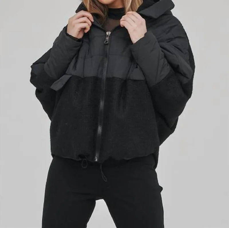 Magda Short Jacket In BlackWaterproof Jackets