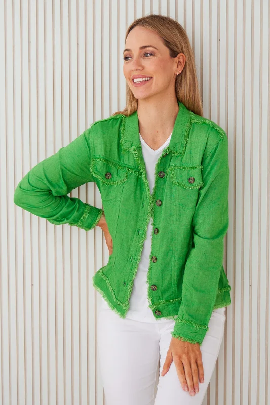 Orientique Essentials Summer Jacket - ParrotEmbellished Jackets