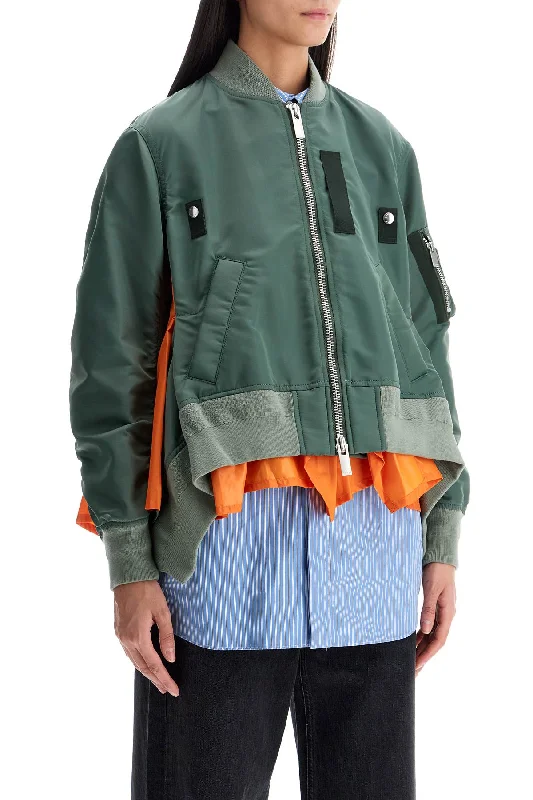 Sacai In Pelle

nylon Bomber JacketLounge Jackets