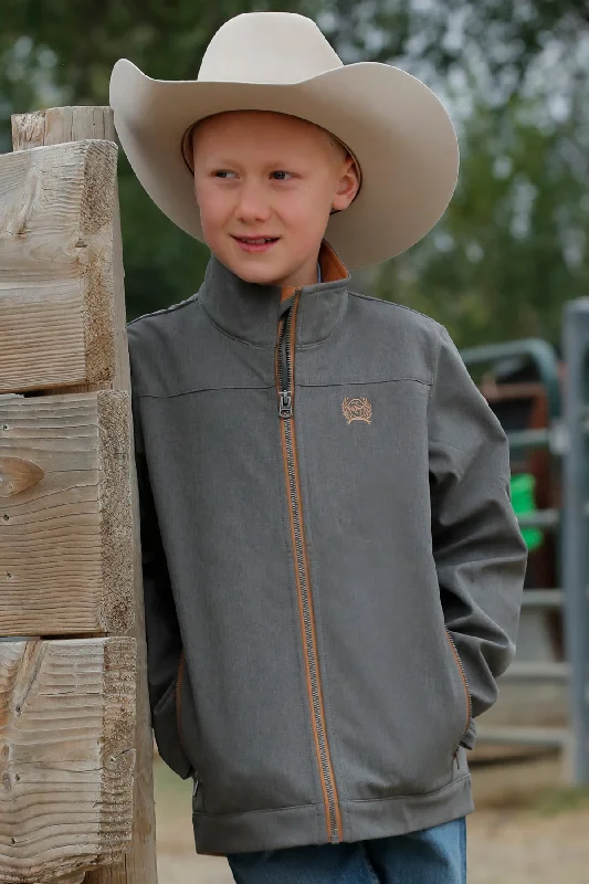 Cinch Boy's Gray Match Dad Bonded JacketUrban Jackets