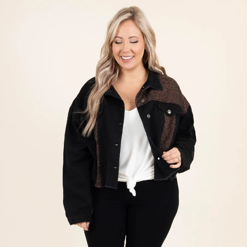 Fab Opportunities Jacket, BlackBranded Jackets