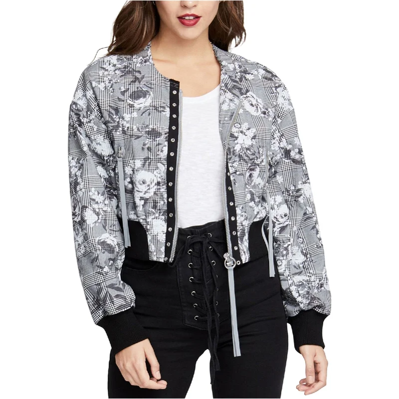 Rachel Roy Womens Baldwin Bomber JacketPunk Jackets