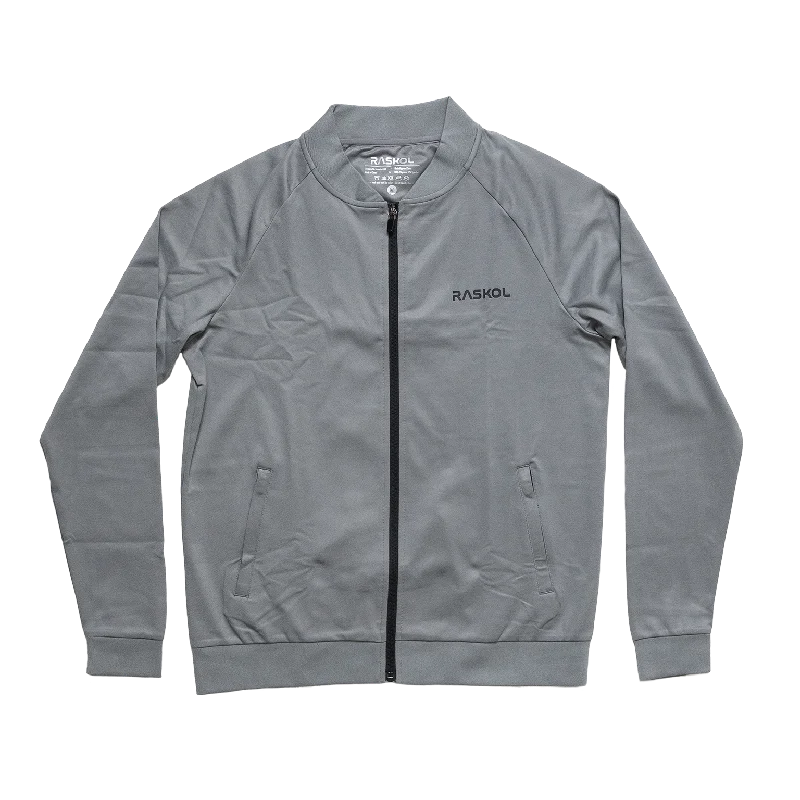 Raskol Athletic Track Jacket (Gray)Fishing Jackets