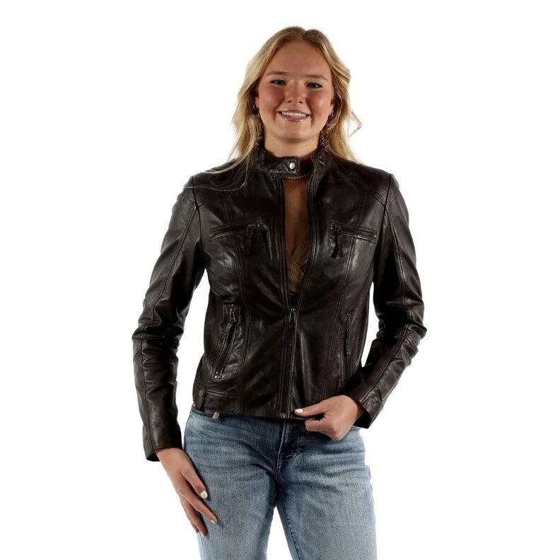 Scully Western Jacket Womens Tailored Zip Closure Pockets F0_L8Studded Jackets