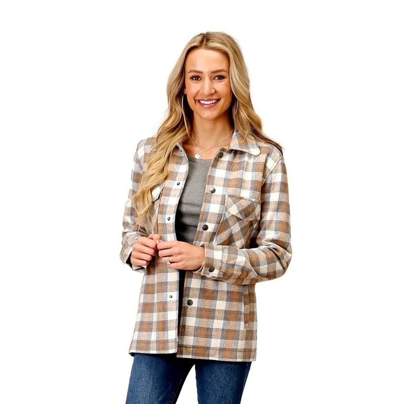 Stetson Western Jacket Womens Plaid Shirt Jac 11-098-0539-6181 WHCultural Jackets