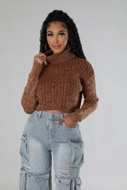 Silk Knit TopsStaying Cozy Sweater