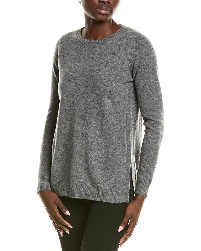 Logo Knit TopsSofiacashmere Tunic Cashmere Sweater