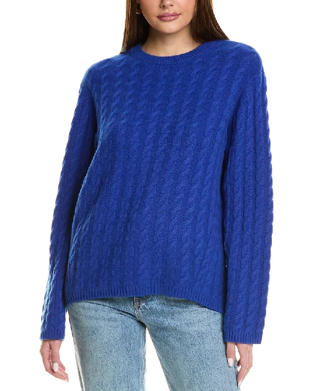 Spring Knit TopsDesign History All Over Cable Cashmere Sweater