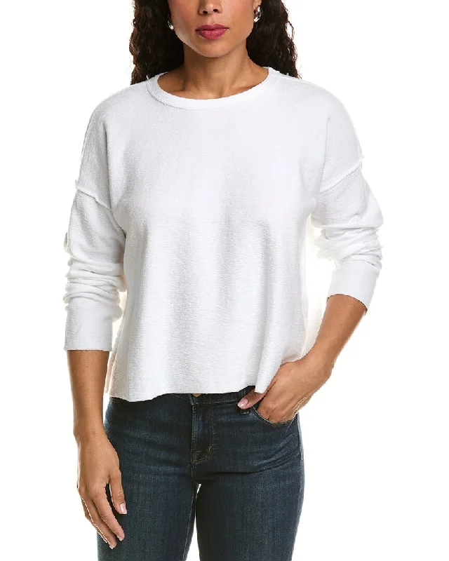 Asymmetrical Knit TopsEileen Fisher Textured Boxy Top