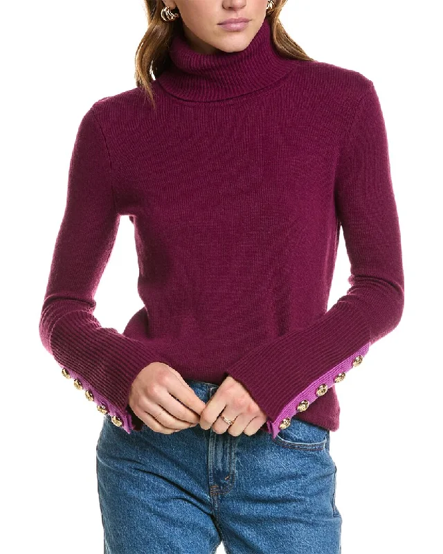 Performance Knit TopsRamy Brook Brianna Wool-Blend Sweater