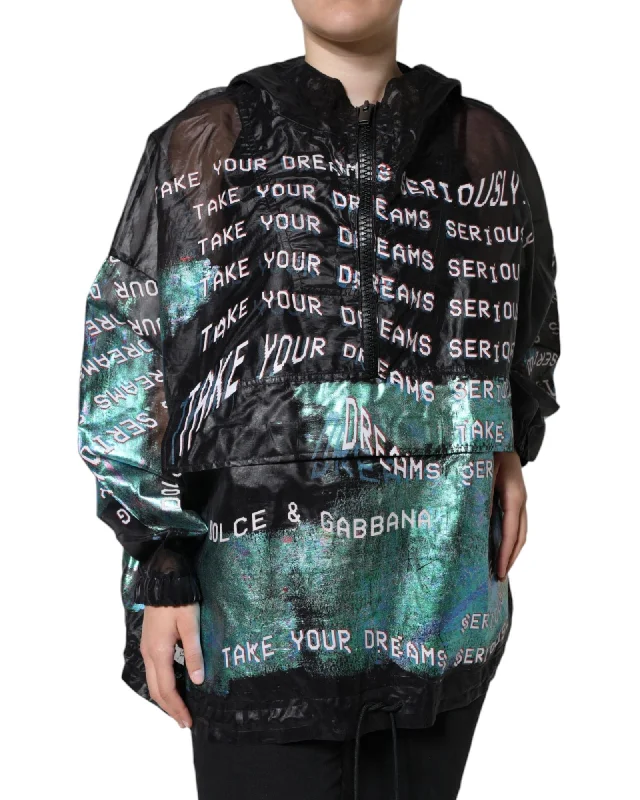 Boat Neck Knit TopsDolce & Gabbana  Take Your Dreams Seriously Iridescent Jacket