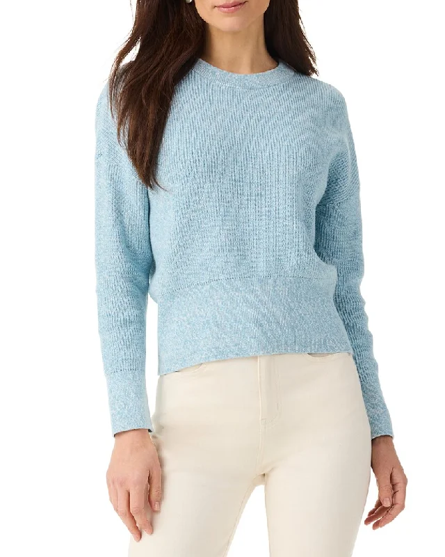 Luxury Knit TopsNic & Zoe Stitched Crew Sweater