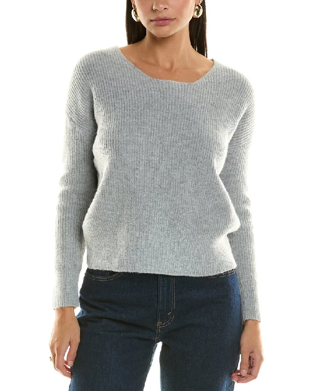 Beaded Knit TopsBishop + Young Corey Twist Back Sweater