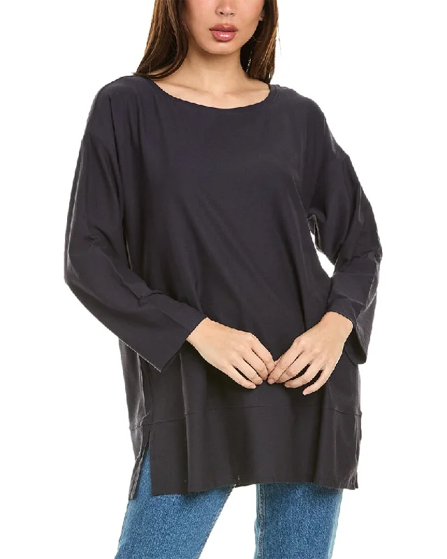 Layered Knit TopsEileen Fisher Ballet Neck Tunic