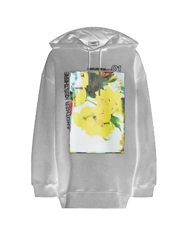 Luxury Knit TopsMSGM  Sunflower Hoodie Grey