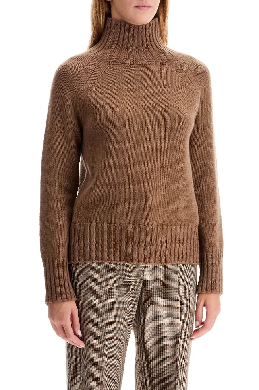 V-Neck Knit Tops's Max Mara 'mantova' Boxy Wool And Cash