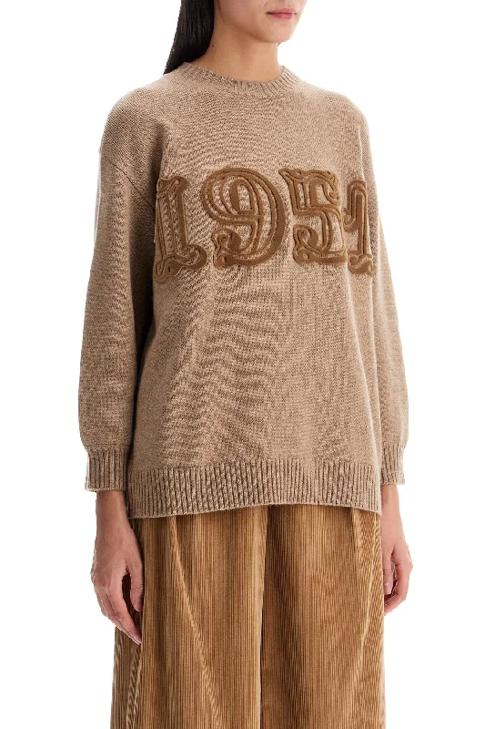 Pocketed Knit TopsMax Mara 'fido' Wool And Cashmere