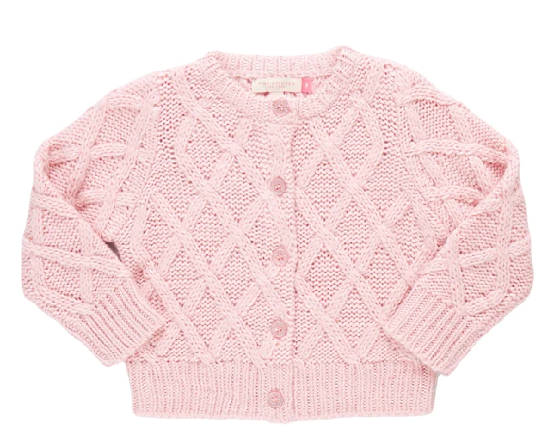 Sports Team Knit TopsGirls Katrina Sweater - Pink