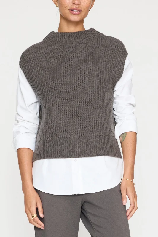 Graphic Knit TopsJoni Layered Looker