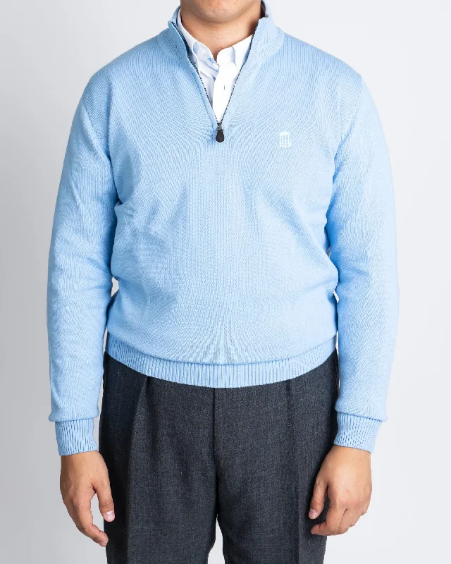 Collaborative Knit TopsOld Well Jersey Knit 2.0 1/4 Zip Sweater